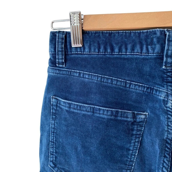 The Cords & Co Stella Designer Mid Indigo Corduroy Straight Leg 26 - Picture 11 of 13